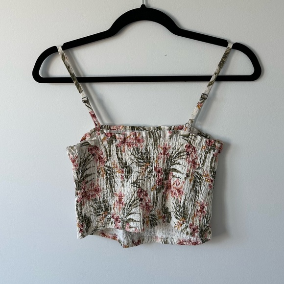 Abercrombie smocked floral tube top - Picture 2 of 3